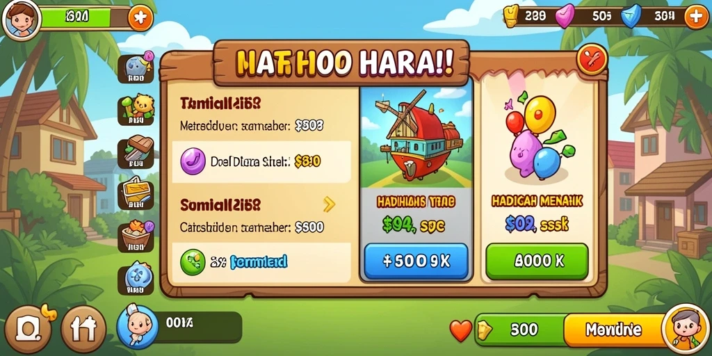 Tampilan antarmuka yang intuitif dan menarik.