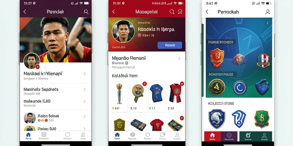Tampilan antarmuka yang menarik dan intuitif.