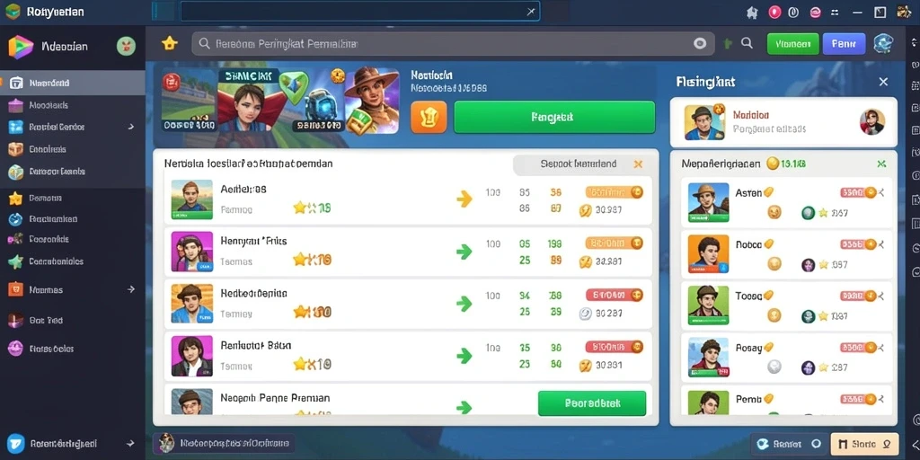 Tampilan awal game yang menawan.