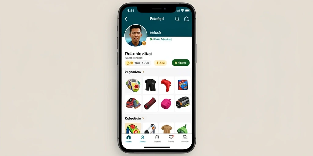 Tampilan antarmuka yang user-friendly.