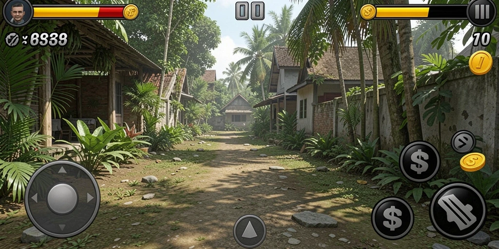 Tampilan awal KOKITOTO dengan karakter-karakter menarik.