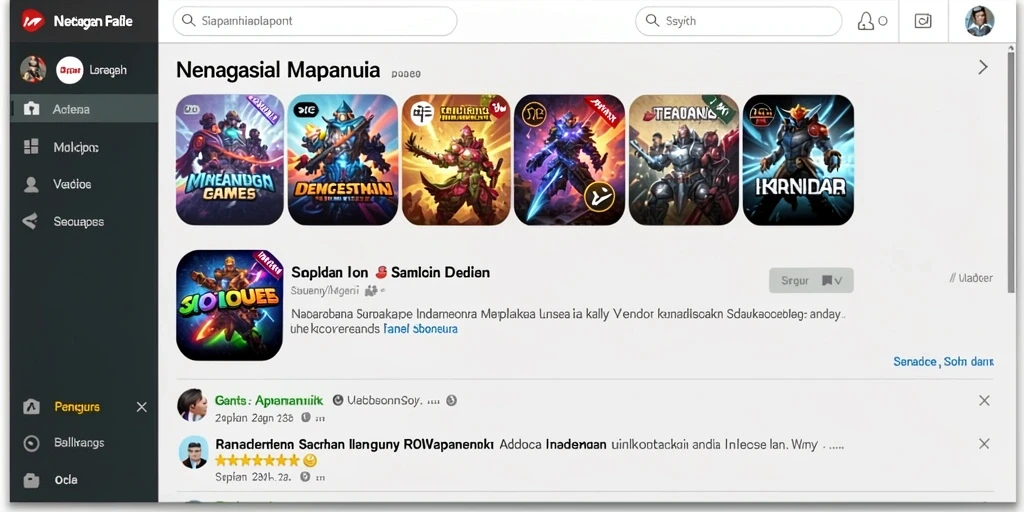 Tampilan antarmuka yang ramah pengguna dan menarik.