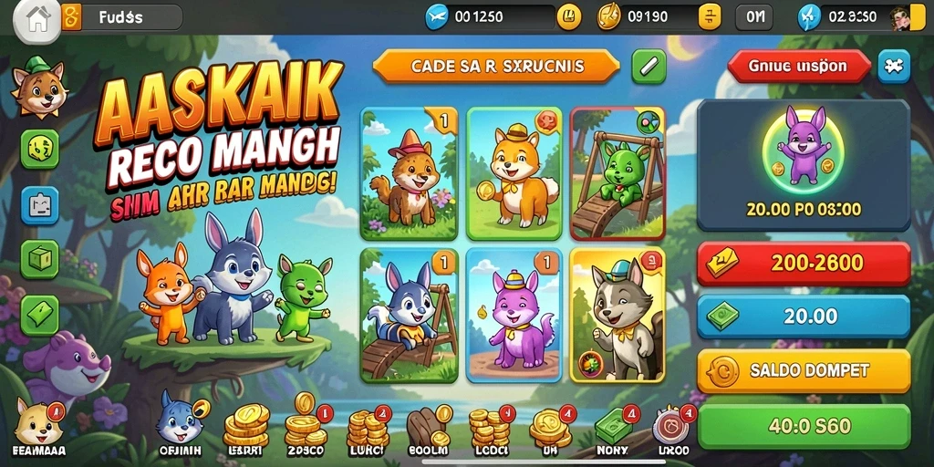 Tampilan antarmuka yang menarik dan mudah digunakan.