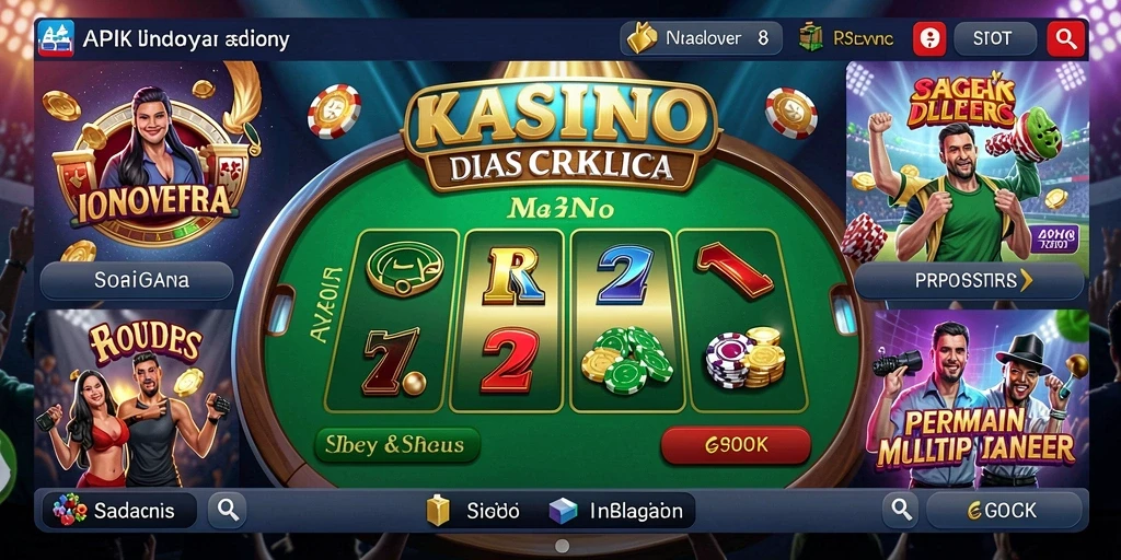 Tampilan awal menu game RPVIP1 yang menarik.