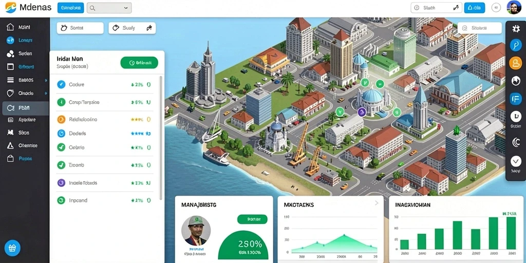 Screenshot menunjukkan tampilan grafis yang menawan dari permainan.