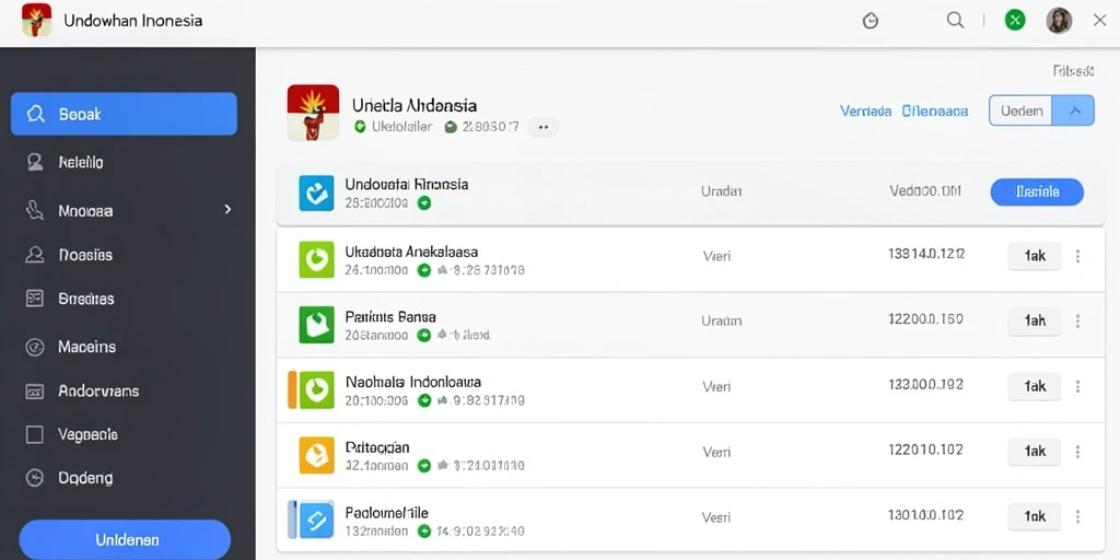 Tampilan interface yang menarik dan user-friendly.
