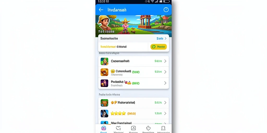 Tampilan awal aplikasi UANG yang menarik dan user-friendly.