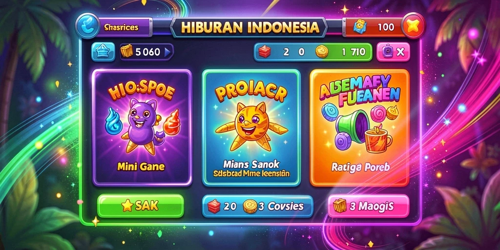 Tampilan awal game VT38 dengan karakter utama yang siap beraksi.