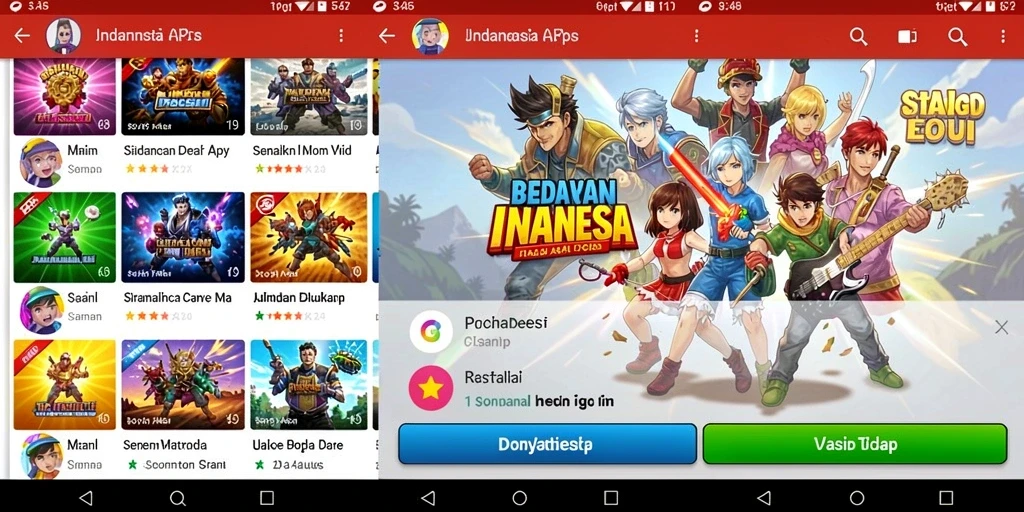 Tampilan antarmuka pengguna yang user-friendly.