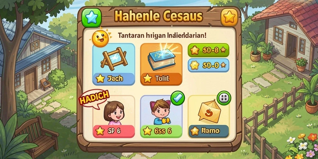 Tampilan antarmuka yang ramah pengguna.